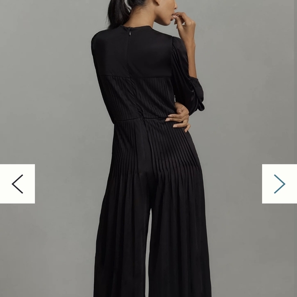 FARM Rio Black Ribbed Jumpsuit - Picture 7 of 9